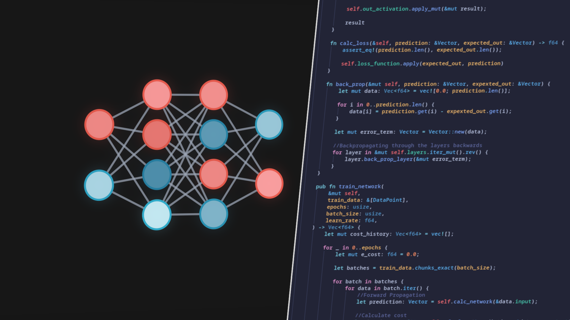 Screenshot of Neural Network Library